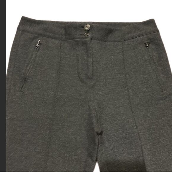 Alfani Petite gray zip-pocket pants, 10P - Picture 3 of 6